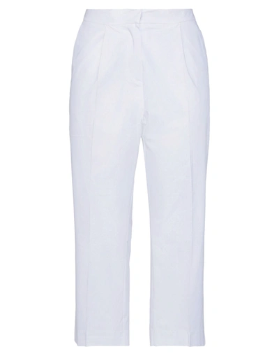 Alpha Studio Pants In White