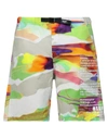 Msgm Man Shorts & Bermuda Shorts Dove Grey Size 36 Cotton