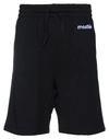 Moschino Couture Man Shorts & Bermuda Shorts Black Size 30 Cotton