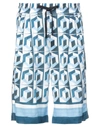 Dolce & Gabbana Man Shorts & Bermuda Shorts Blue Size 34 Cotton In Blue
