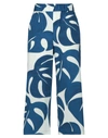 Seventy Sergio Tegon Cropped Pants In Blue
