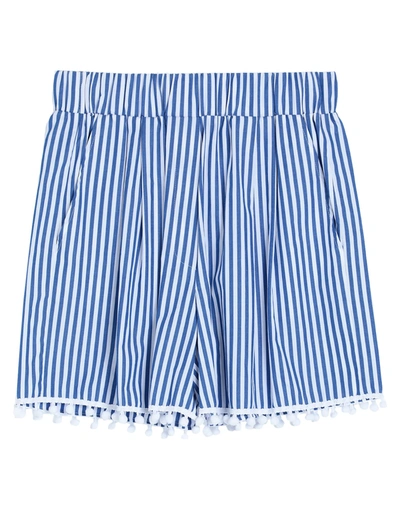 Gna Gina Gorgeous Woman Shorts & Bermuda Shorts Azure Size 4 Cotton In Blue
