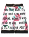 MOSCHINO MOSCHINO WOMAN SHORTS & BERMUDA SHORTS WHITE SIZE 6 VISCOSE, ELASTANE,13664667HH 5