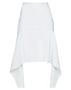 Chiara Boni La Petite Robe Midi Skirts In White