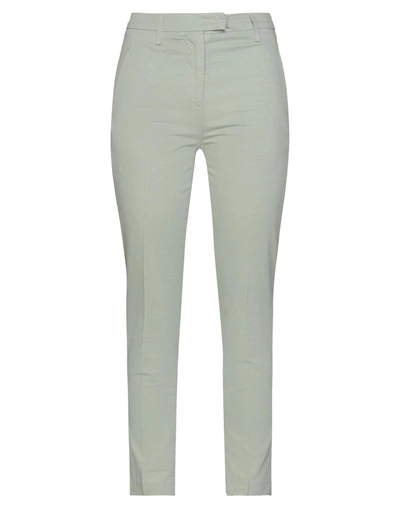 Dondup Pants In Sage Green