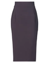 Shop Chiara Boni La Petite Robe Midi Skirts In Cocoa