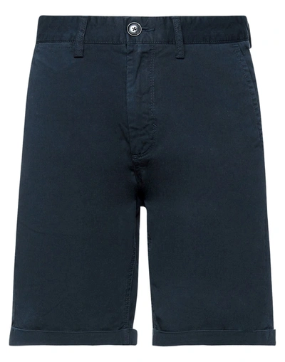 Sun 68 Man Shorts & Bermuda Shorts Midnight Blue Size 29 Cotton, Elastane
