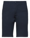 Carhartt Man Shorts & Bermuda Shorts Midnight Blue Size 29 Cotton, Elastane