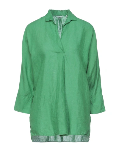 Caliban Blouses In Green