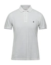 Brooksfield Polo Shirts In Grey