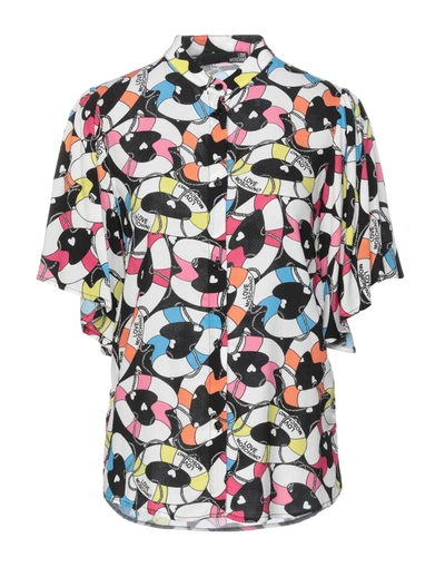 Love Moschino Shirts In Black