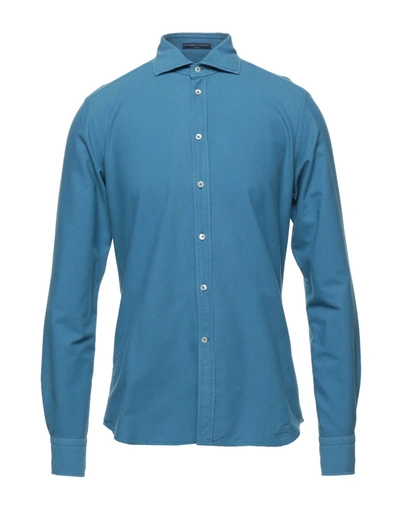 B.d.baggies Shirts In Pastel Blue