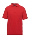 Trussardi Action Polo Shirts In Red
