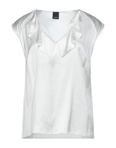 Pinko Blouses In White