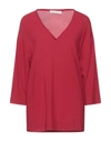 Liviana Conti Blouses In Red