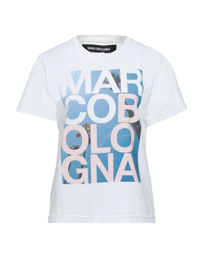 Marco Bologna T-shirts In White