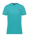 Diesel T-shirts In Turquoise