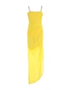 Anna Molinari Long Dresses In Yellow