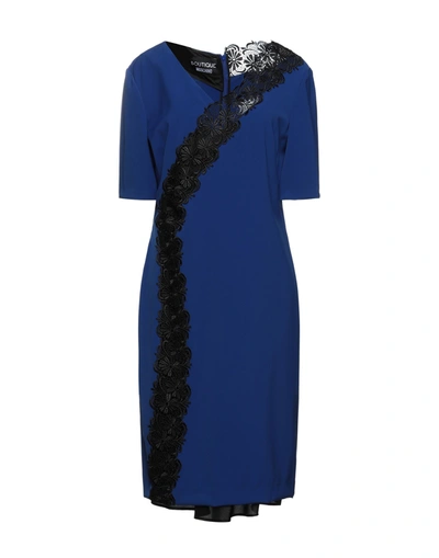 Boutique Moschino Midi Dresses In Blue