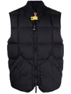 PARAJUMPERS BAND-COLLAR PADDED VEST