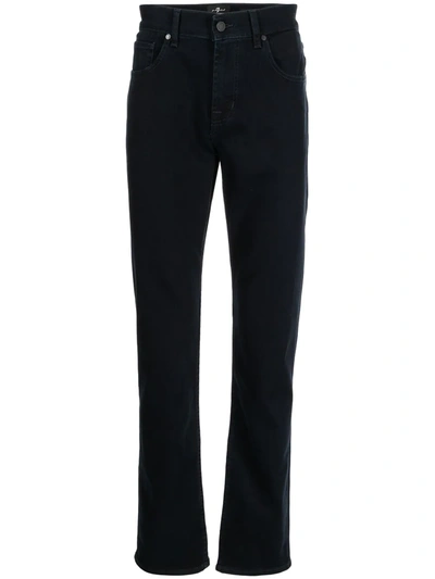 7 For All Mankind Slimmy Luxe Slim-fit Jeans In Blue