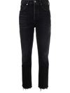 CITIZENS OF HUMANITY JOLENE FRAYED HIGH-RISE JEANS