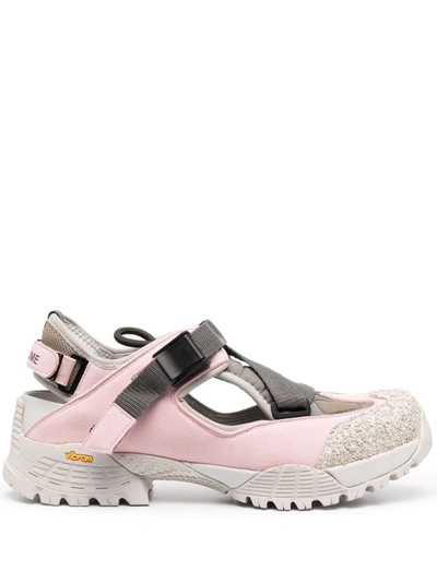 靴 yumeyume hiking sandals pink/gray Yume Yume Women's Hiking Sandal Spring White Low Top