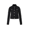 Bottega Veneta Stretch Double Wool Cavalry Jacket In Black