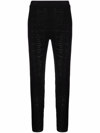 Givenchy 4g Logo Leggings In Black