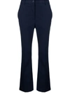 BOUTIQUE MOSCHINO HIGH-RISE FLARED TROUSERS