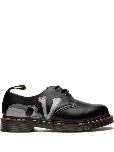 Dr. Martens' X Mastermind World X Bape 1461 Lace-up Shoes In Black