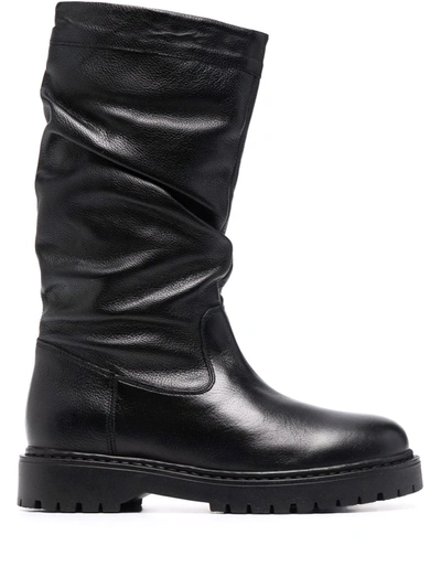 Geox Bleyze Woman Ankle Boots In Black