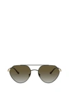 Giorgio Armani Ar6111 Matte Dark Green Female Sunglasses In Matte Dark Green