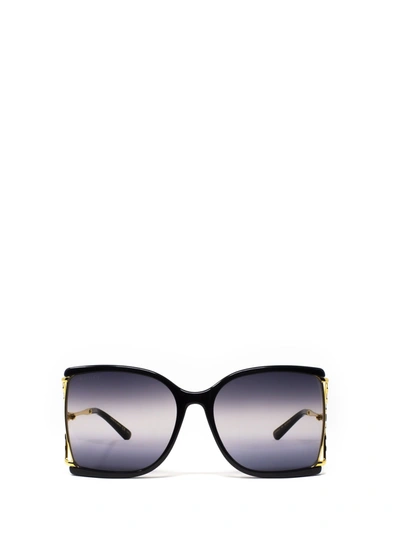 Gucci Gg0592s Black Female Sunglasses