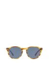 Persol Man Sunglass Po3152s In Striped Brown &amp; Yellow