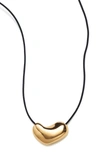 AGMES WOMEN'S GOLD VERMEIL AND STERLING SILVER NECKLACE