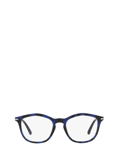 Persol Po3267v Spotted Blue Unisex Eyeglasses In Demo Lens