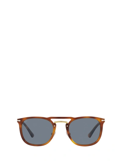 Persol Po3265s Terra Di Siena Unisex Sunglasses In Blue