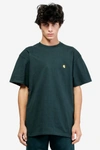Carhartt T-shirt Col Rond En Coton In Green