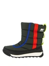 Sorel Kid's Whitney Ii Waterproof Puffy Nylon Winter Boots, Toddler/kids In Nero