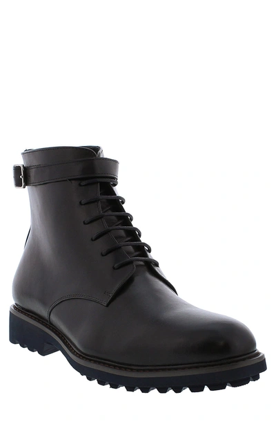 Zanzara Tipton Lace-up Boot In Black