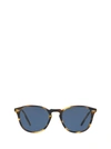 Oliver Peoples Forman L.a. 51mm Polarized Round Sunglasses In Cocobolo