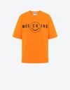 MOSCHINO MOSCHINO SMILEY® EMBROIDERY THICK JERSEY T-SHIRT