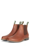 Barbour Farsley Chelsea Boot In Mahogany