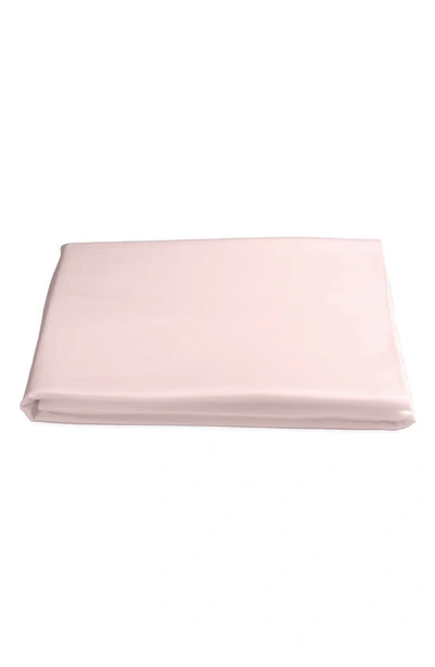 Matouk Nocturne 600 Thread Count Fitted Sheet In Pink