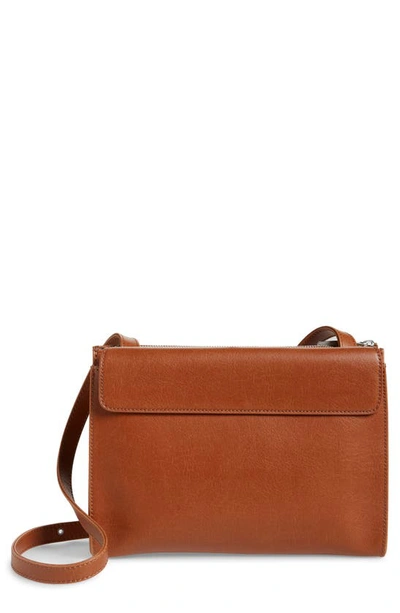 Matt & Nat Onra Vegan Leather Crossbody Bag In Chili