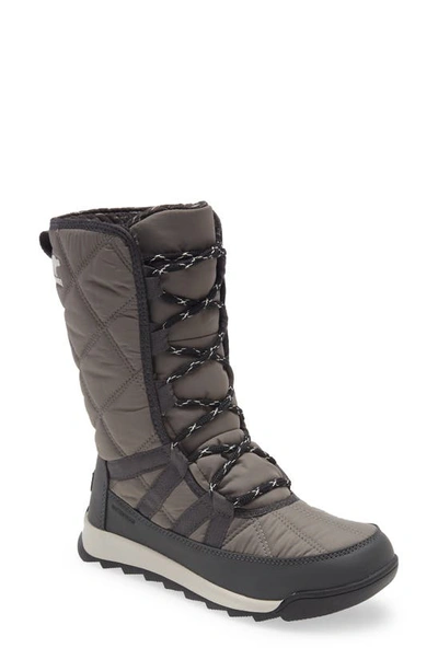 Sorel Whitney Ii Waterproof Tall Winter Boots In Grey