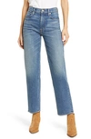 Slvrlake Mid-rise Straight-leg Jeans In Blue