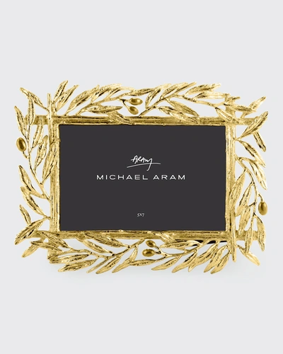 MICHAEL ARAM OLIVE BRANCH PICTURE FRAME - 5" X 7",PROD167580204