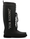 OFF-WHITE RUBBER BOOTS